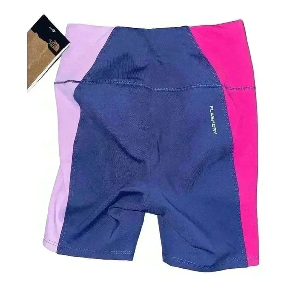 North Face Never Stop Purple Bike Shorts, Small 7/8 - Picture 4 of 5
